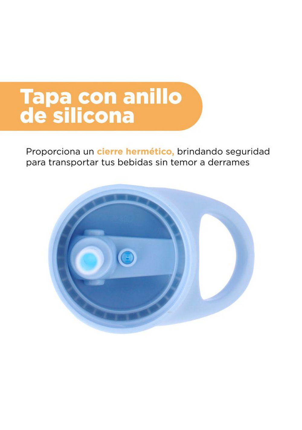 Botella con Pitillo Stitch Disney 1000 Ml Miniso Unisex - Vista 5