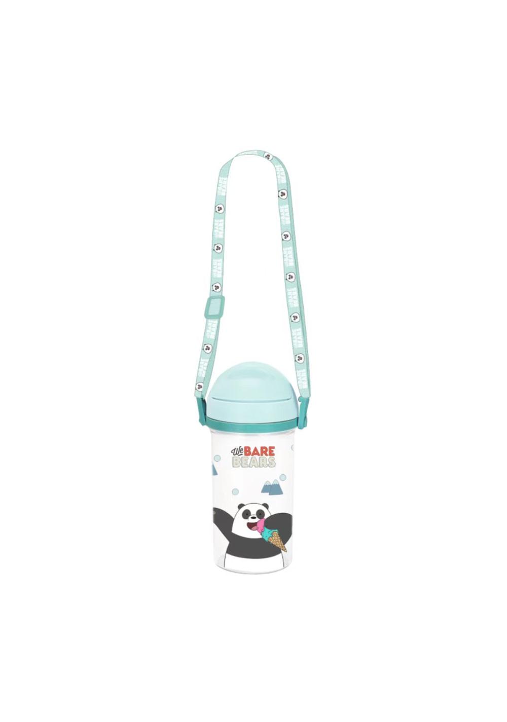 Botella We Bare Bears Panda con Correa 400 Ml Miniso