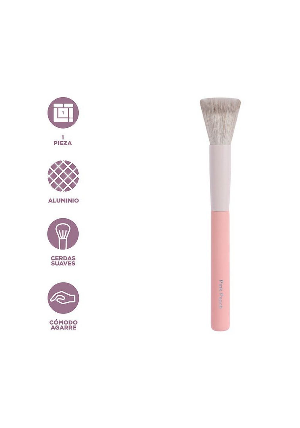 Brocha para Rubor Colección Peach Pink Miniso Unisex - Vista 4