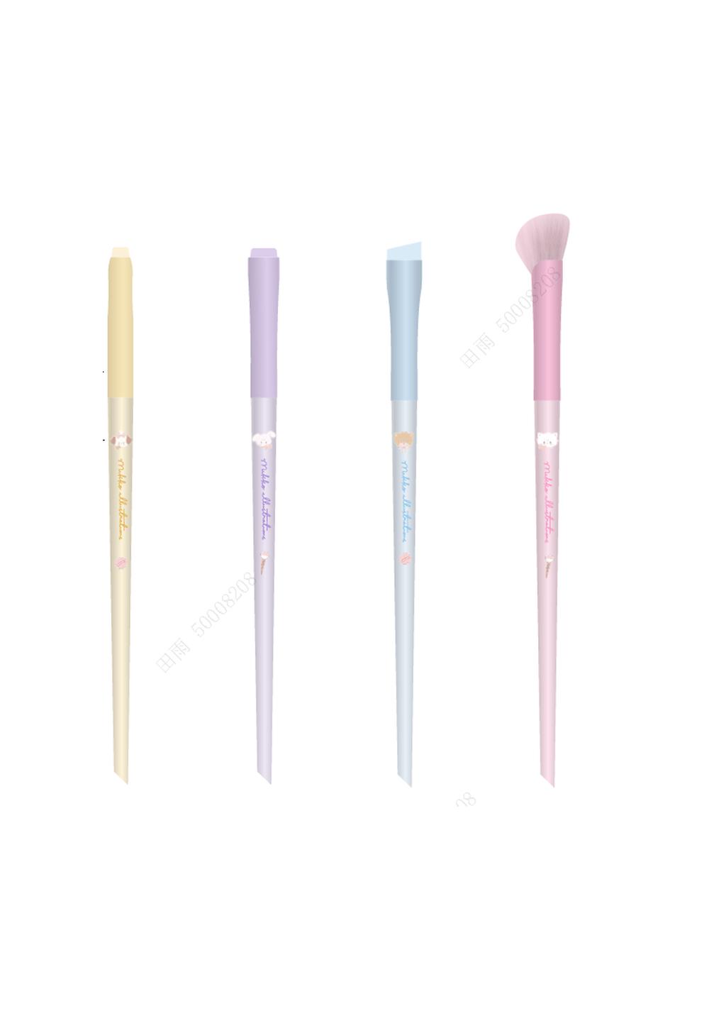 Brochas para Maquillaje de Ojos Mikko (4 Piezas) Miniso