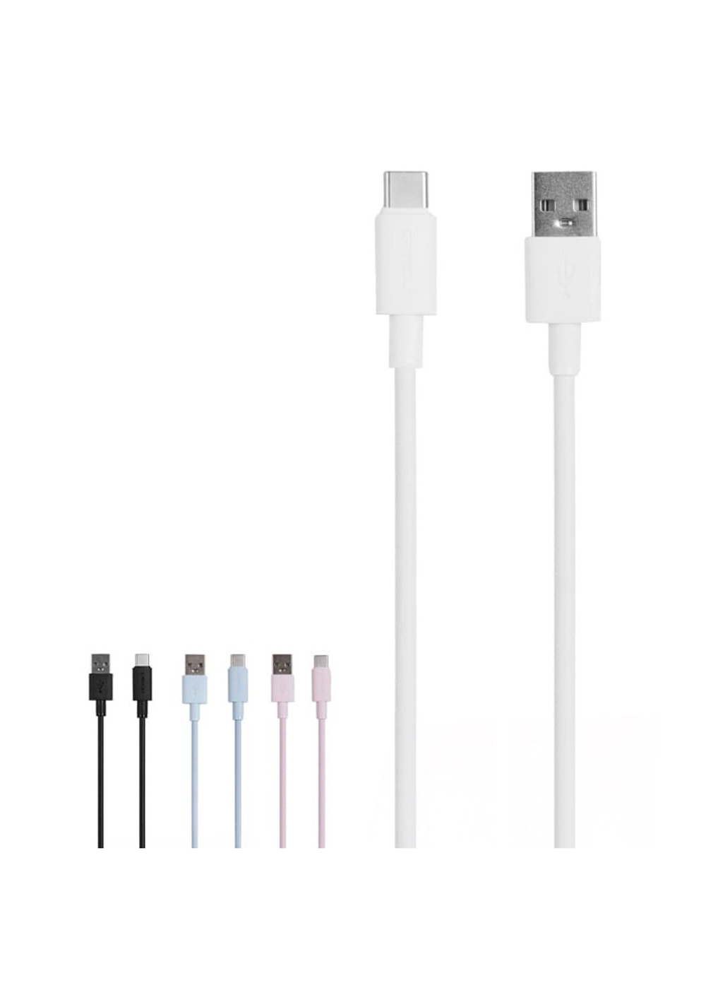 Cable de Carga Rápida Usb a Tipo C 1 Metro 15 W Diseño Aleatorio Miniso