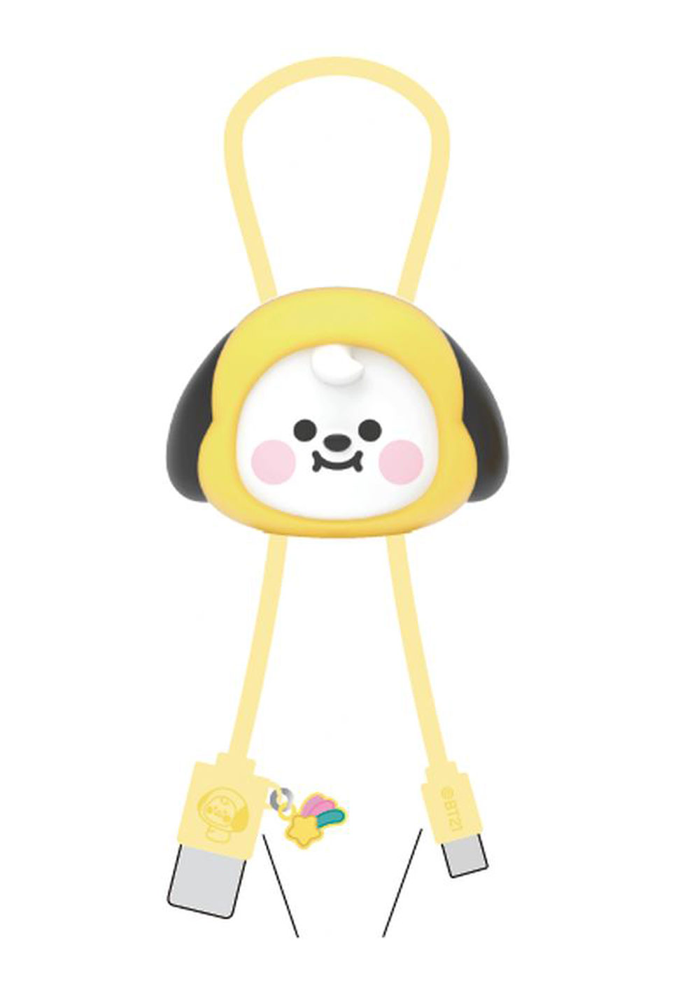 Cable de Carga Usb de Silicona Chimmy Bt21 Baby Miniso