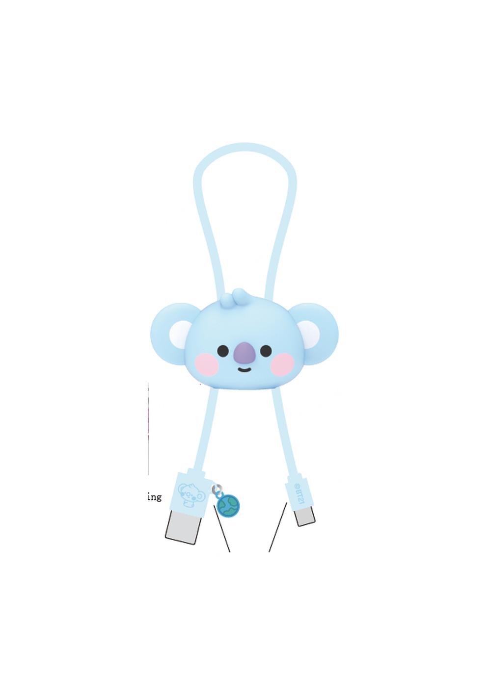 Cable de Carga Usb de Silicona Koya Bt21 Baby Miniso