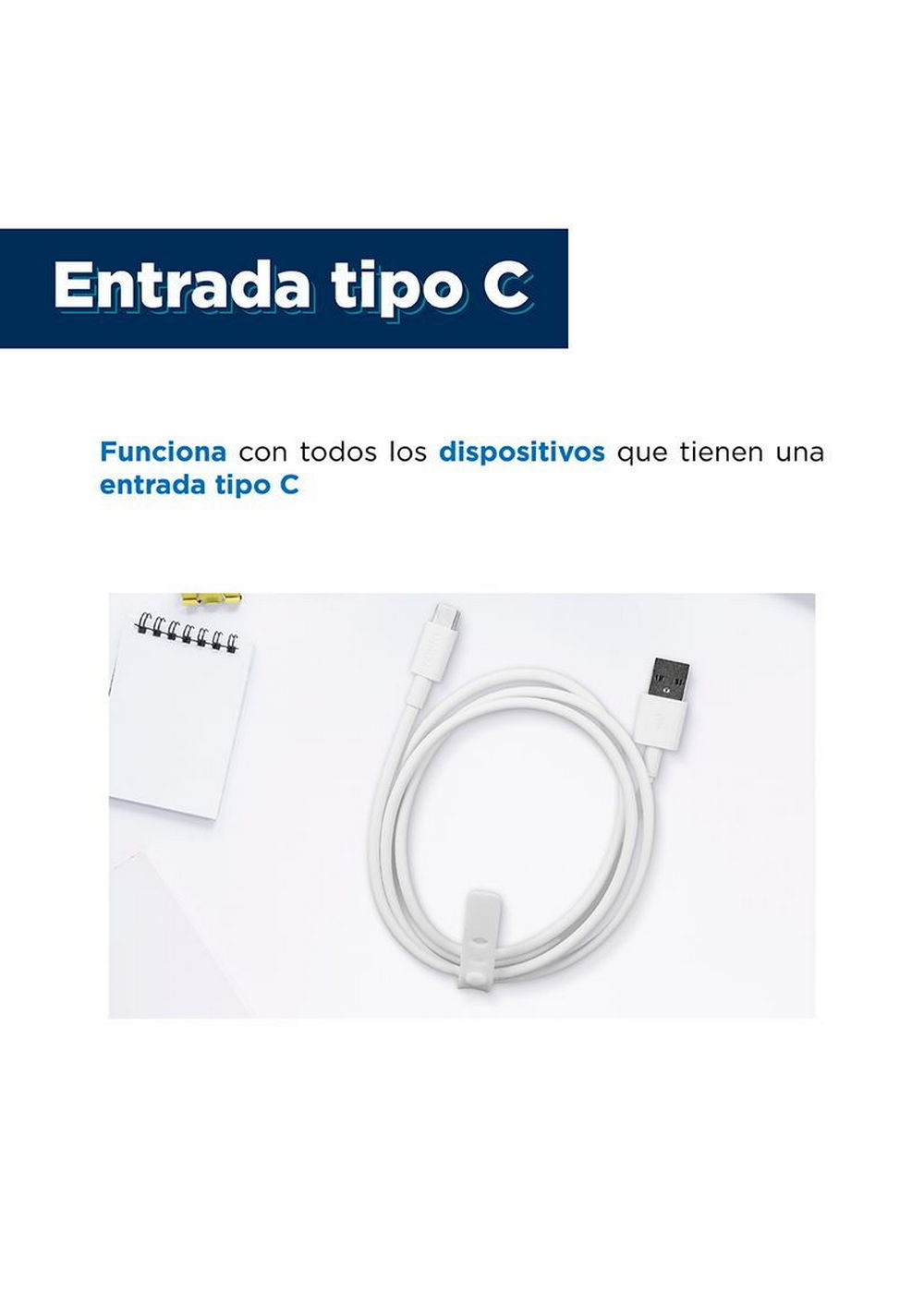 Cable Tip C Colección Miniso Unisex - Vista 5