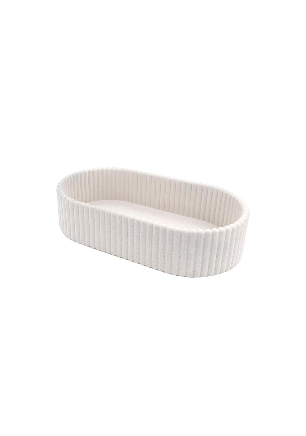 Caja de Almacenamiento Alta con Diseño de Columnas Miniso