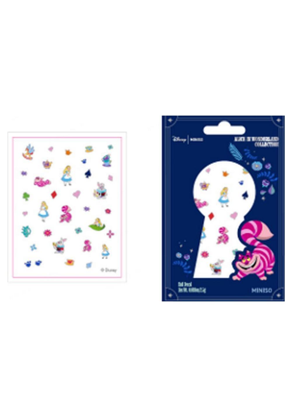 Calcomanías para Uñas Alicia en el País Maravillas Disney Miniso