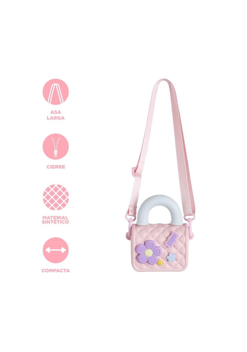 Cartera Crossbody Bandolera Colección Candy Miniso para Mujer - Vista 3