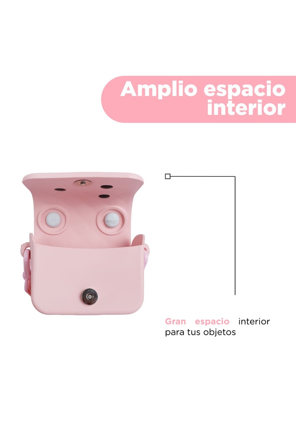 Cartera Crossbody Bandolera Colección Candy Miniso para Mujer - Vista 4