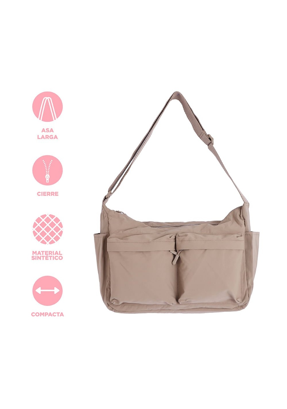 Cartera Crossbody Bandolera Colección Miniso para Mujer - Vista 3
