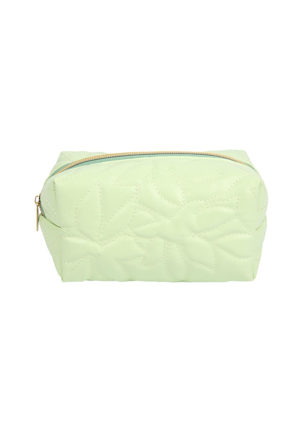 Cartuchera Grande Serie Lime (17 X 10 9,5 Cm) Miniso