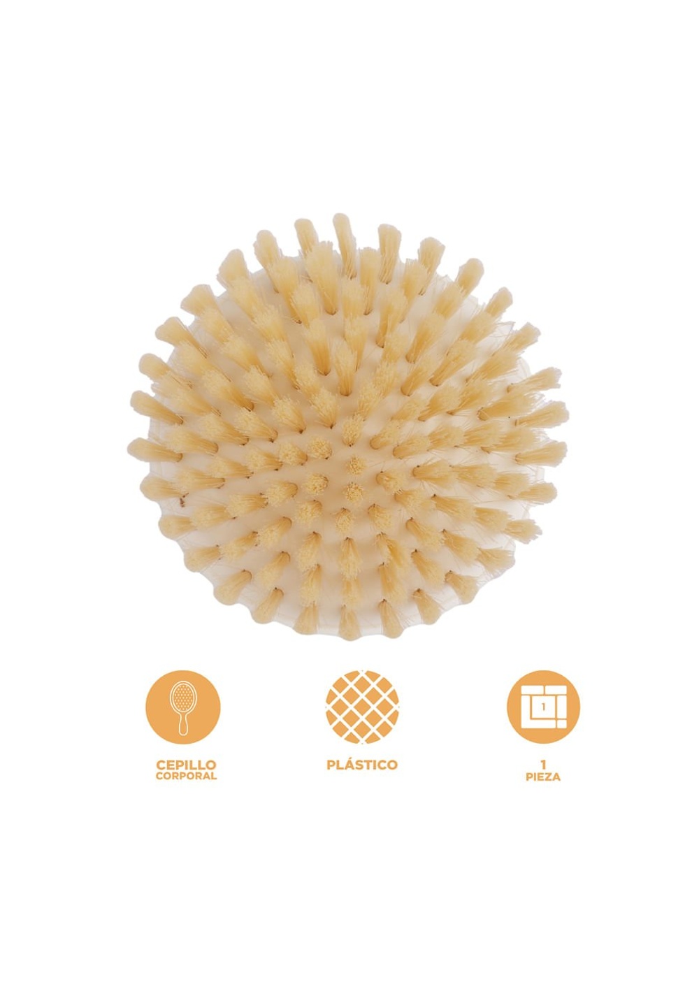 Cepillo de Baño Sintético 6 X 8. 5 Cm Miniso para Mujer - Vista 4