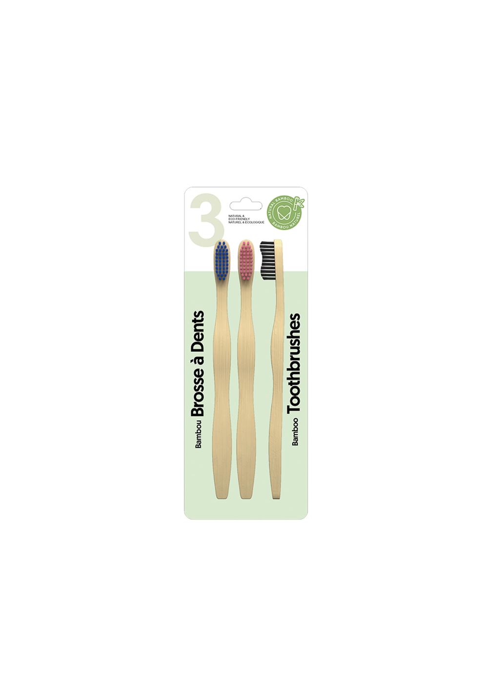 Cepillo de Dientes Ecológico 3 Unidades Miniso