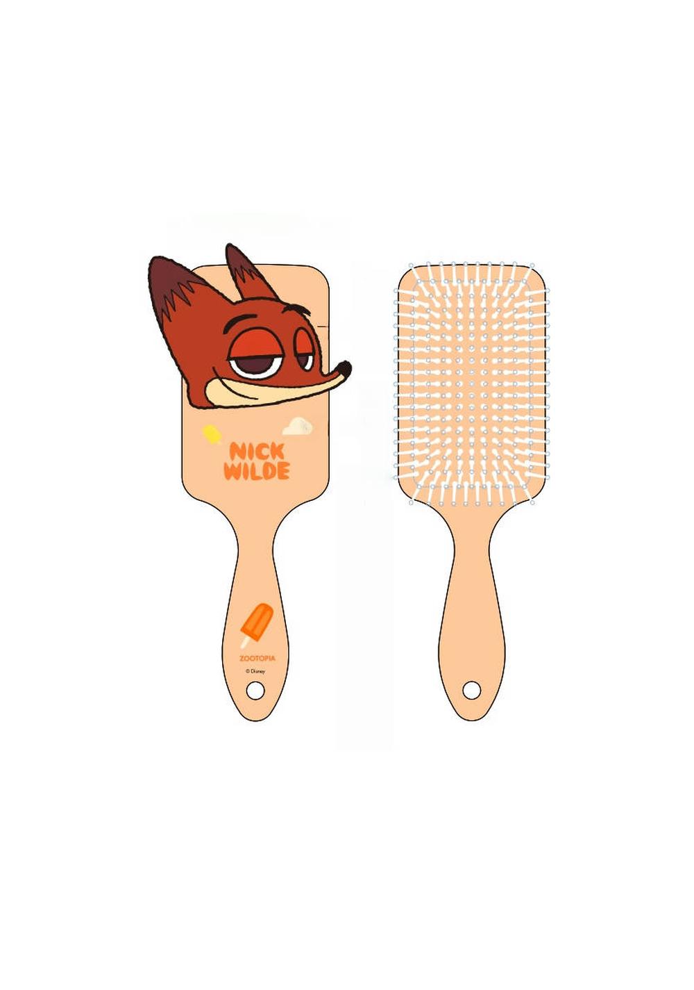 Cepillo Masajeador Colección Nick Zootopia Disney Miniso