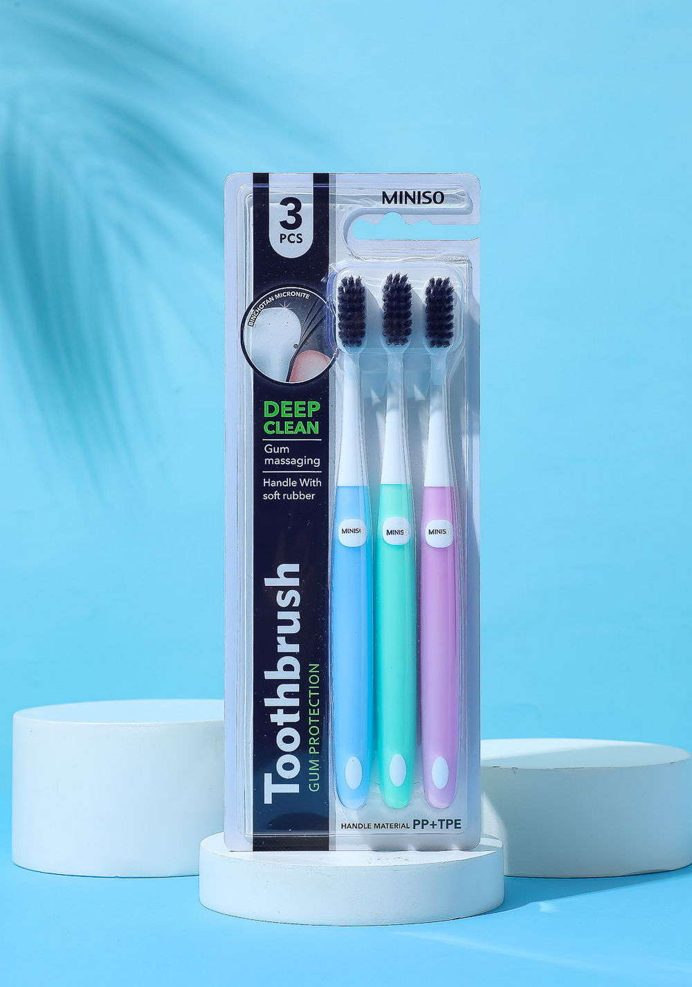 Cepillos de Dientes con Cerdas Finas Miniso Unisex - Vista 3