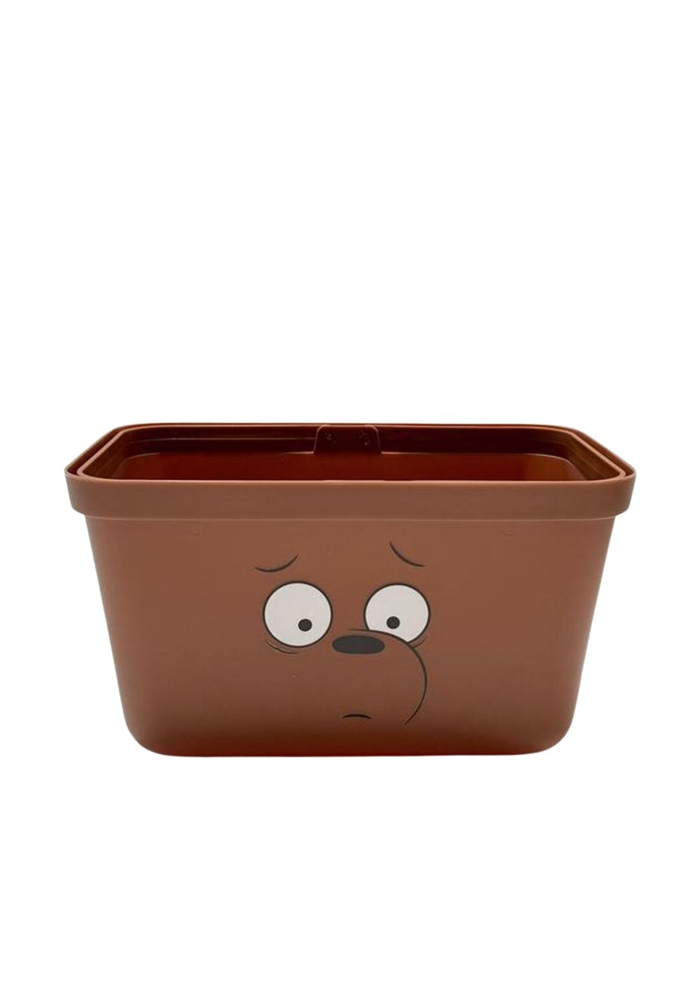 Cesta de Almacenamiento Pardo We Bare Bears Miniso