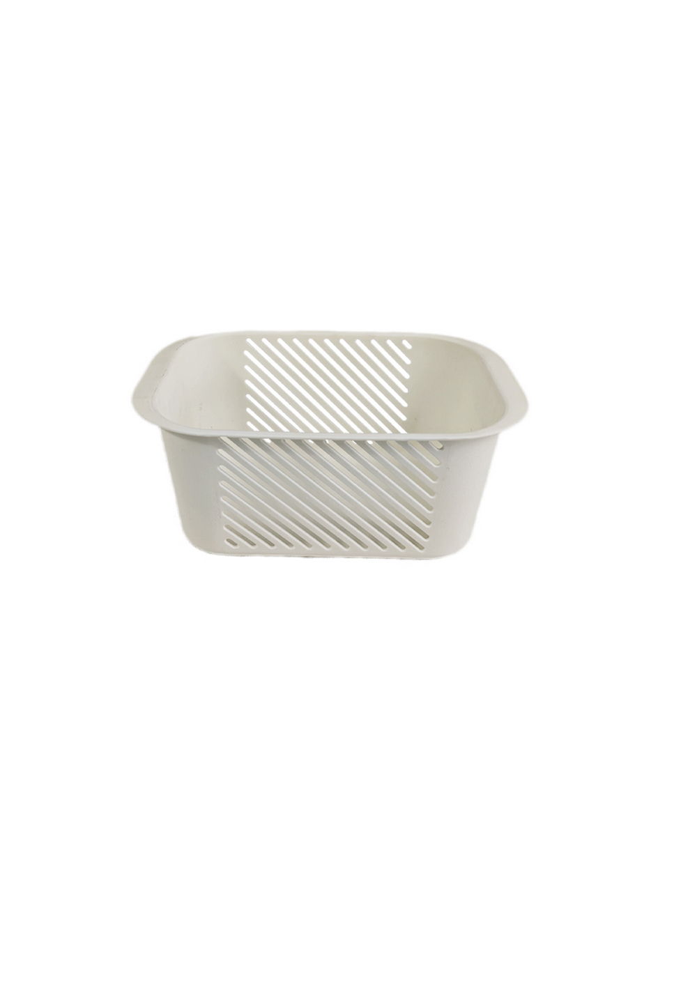 Cesta Rectangular de Almacenamiento Creamy L Miniso