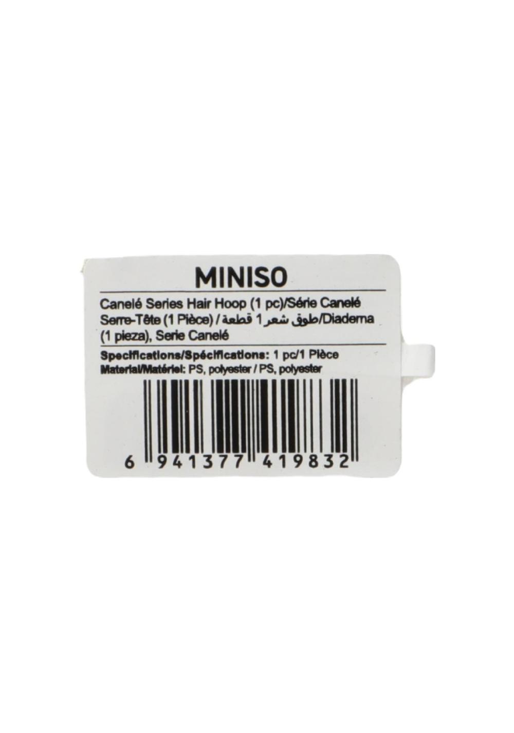 Cintillo Colección Canelé Miniso para Mujer - Vista 5