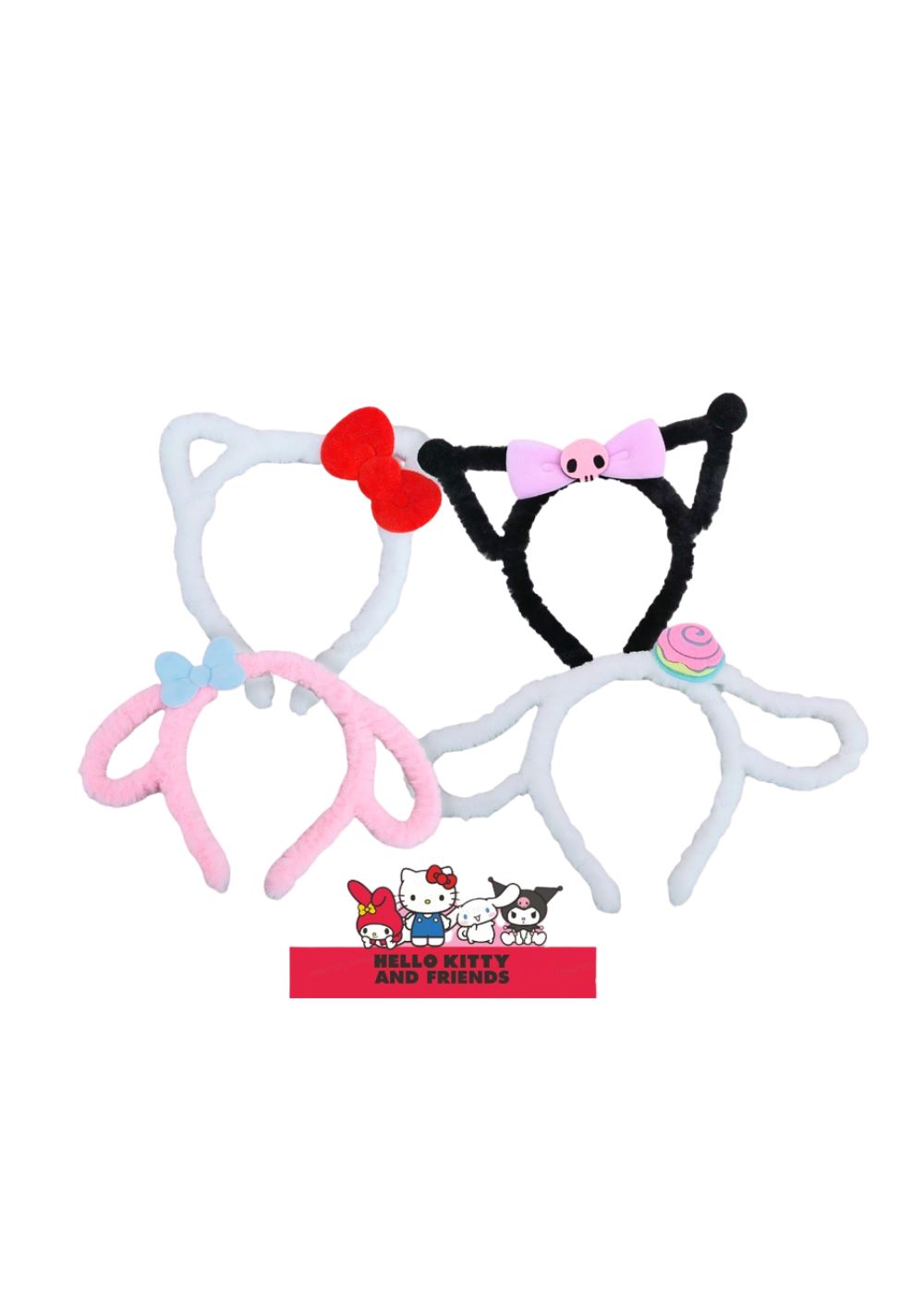 Cintillo Hueca Hello Kitty y Sus Amigos Miniso