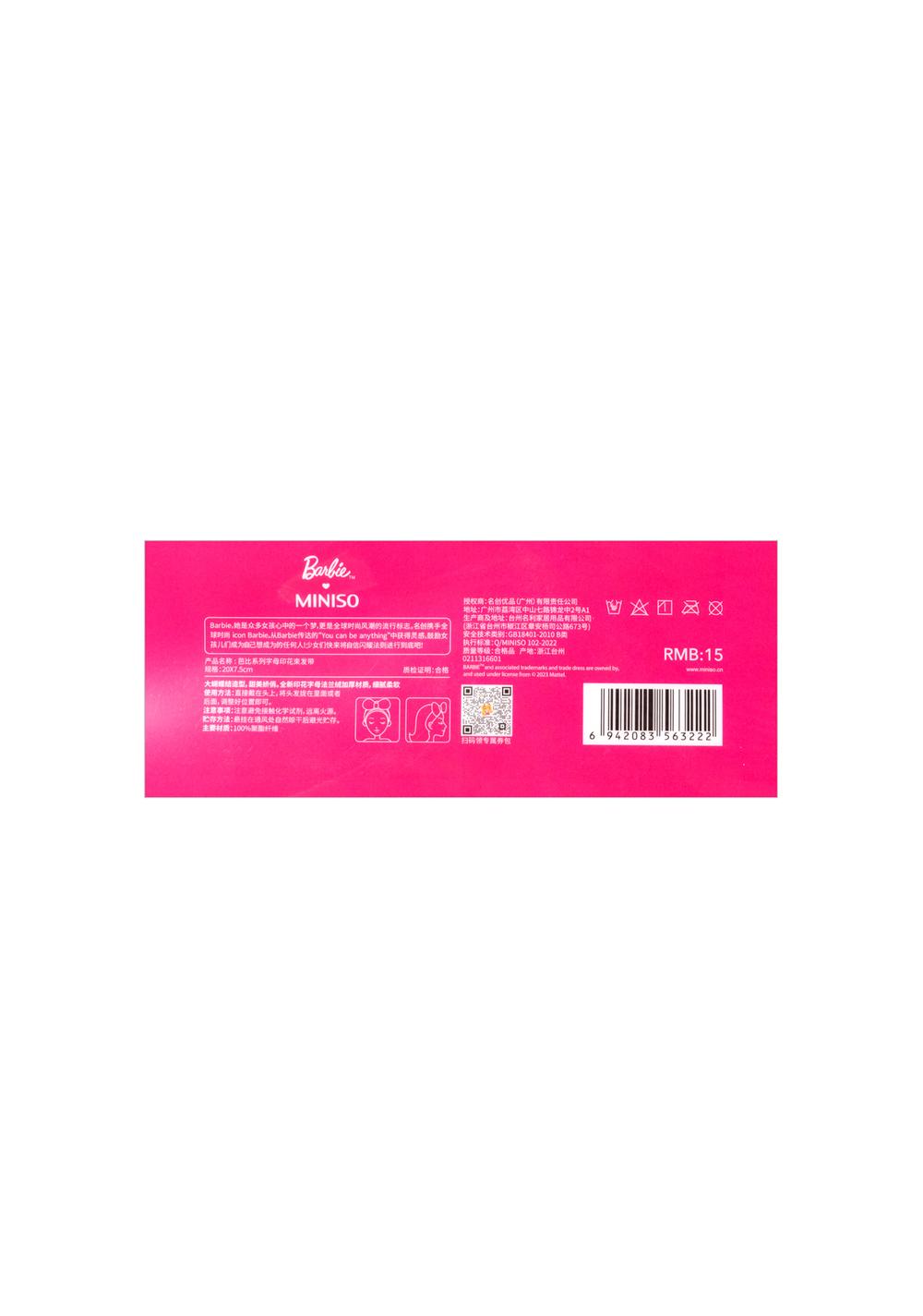 Cintillo con Letras Colección Barbie Miniso para Mujer - Vista 4