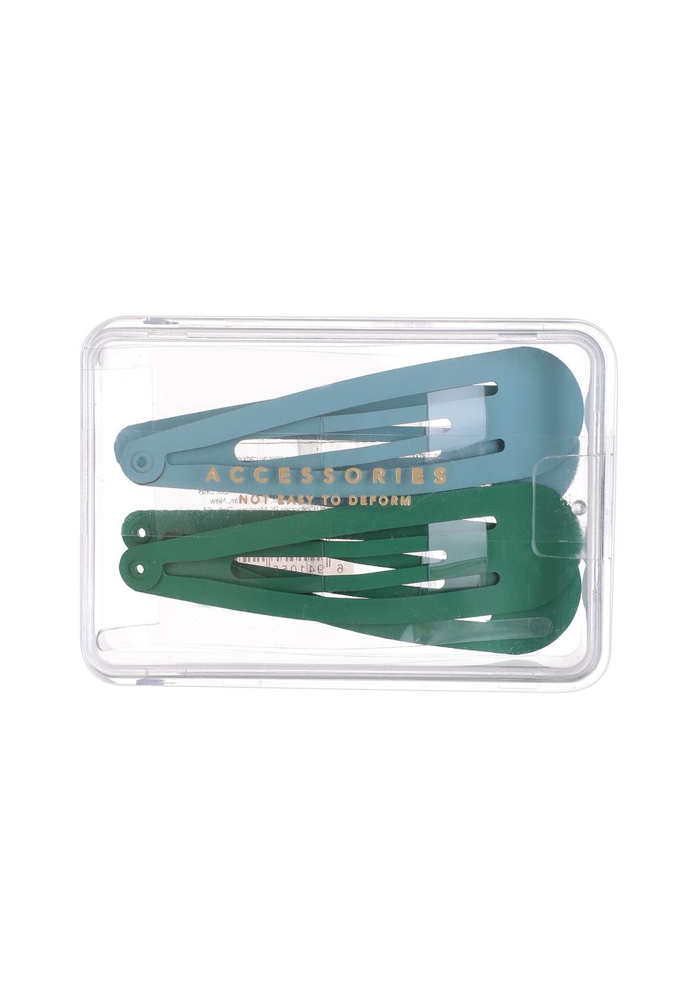 Clips para Cabello Básicos Clásicos Negros de 8 Piezas Miniso para Mujer - Vista 11