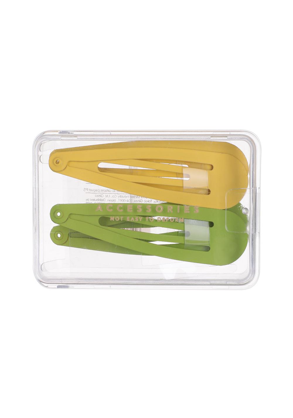 Clips para Cabello Básicos Clásicos Negros de 8 Piezas Miniso para Mujer - Vista 5