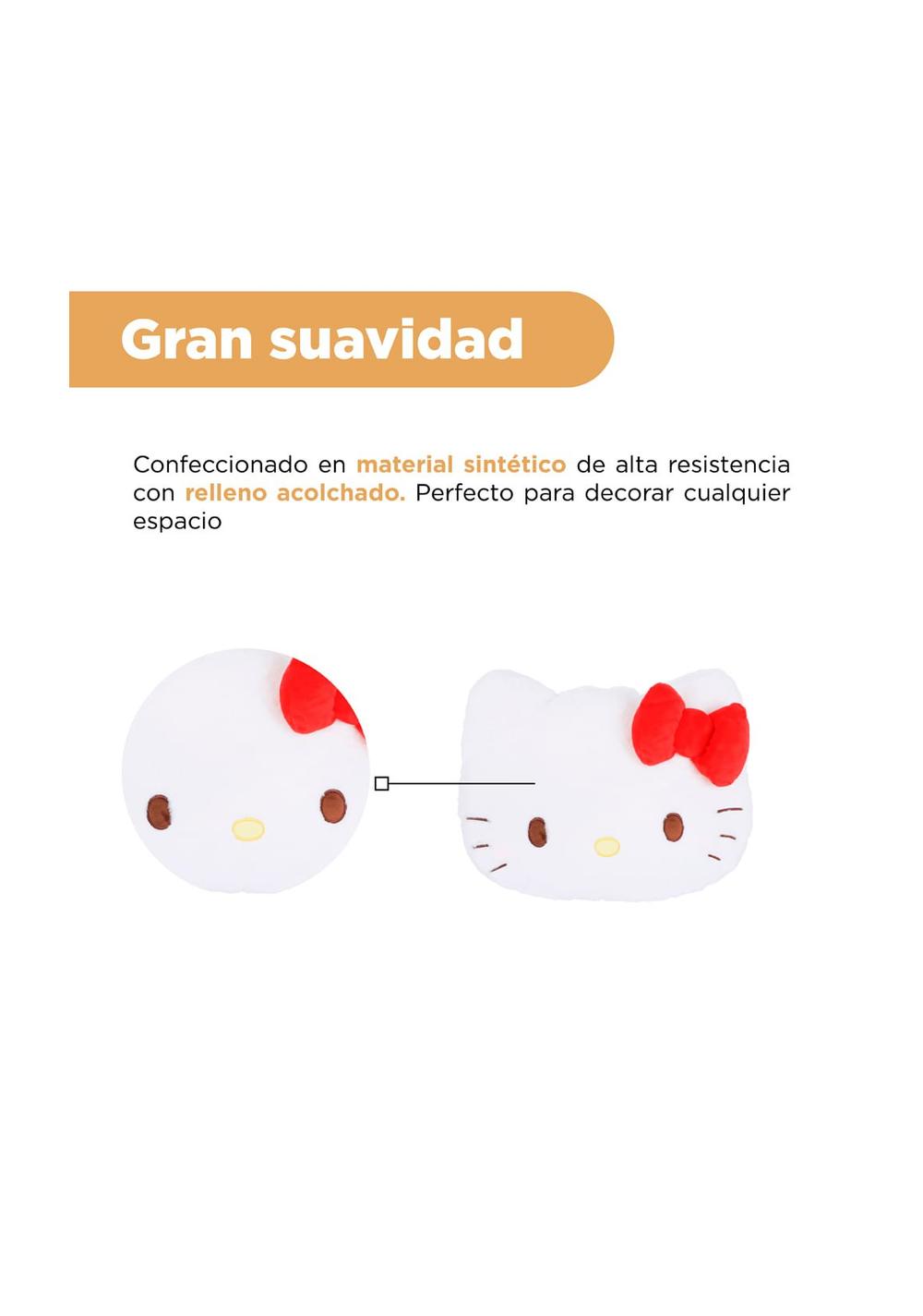 Cojín Decorativo 43x34 Cm Hello Kitty Sanrio Miniso Unisex - Vista 4