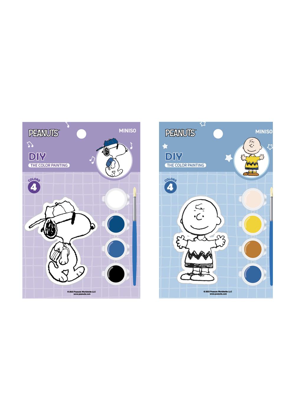 Colección Snoopy Colorful Life para Colorear Miniso
