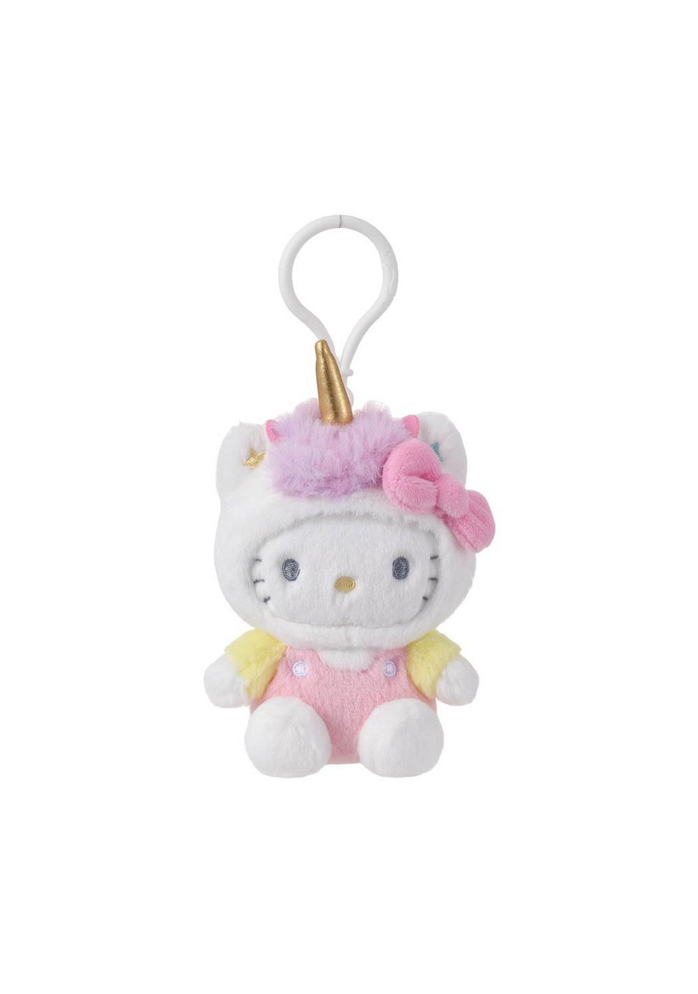 Colgante de Peluche 4 Pulgadas Hello Kitty Unicornio Miniso