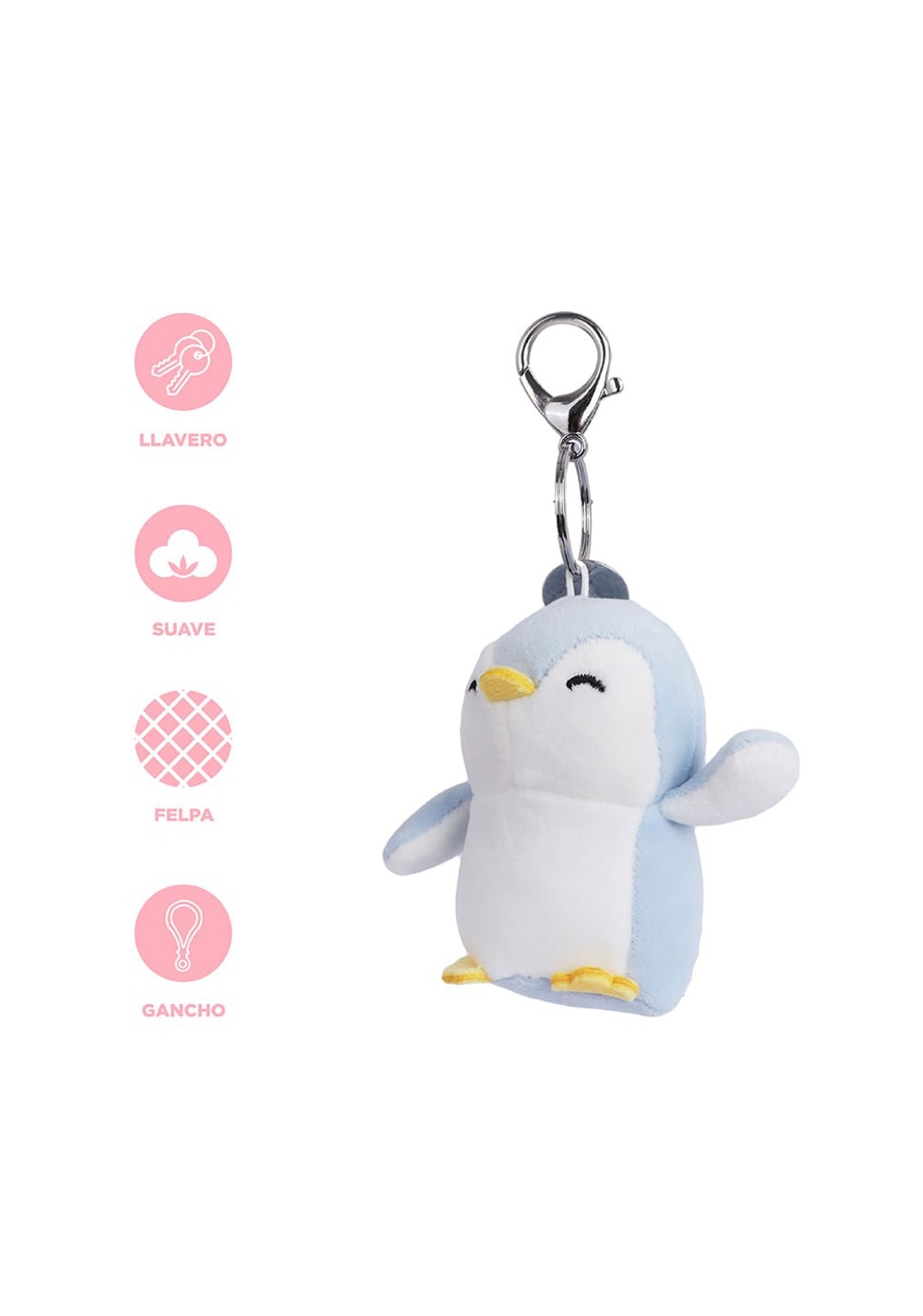 Colgante de Peluche de 9 Cm Pen Mini Family Miniso Unisex - Vista 4