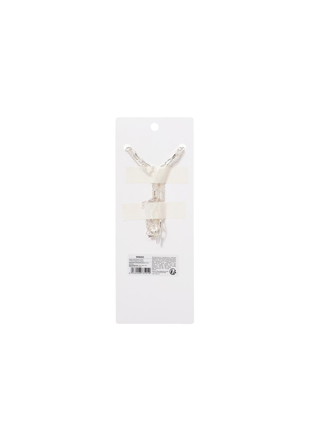 Collares con Pines (3 Piezas) Miniso para Mujer - Vista 3