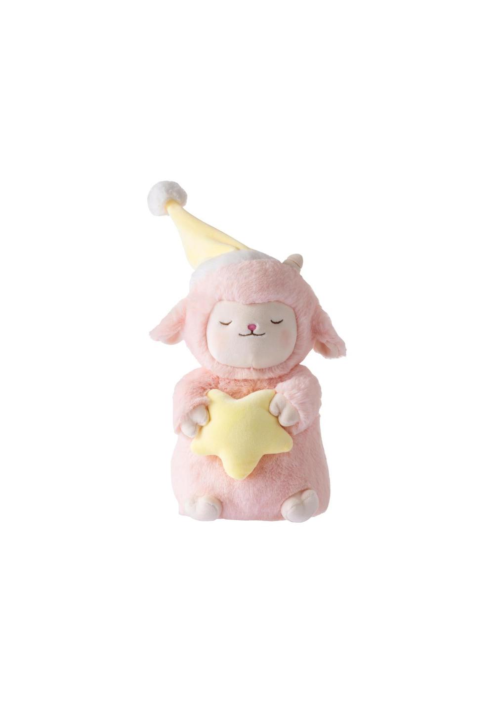 Cordero Durmiente de Peluche Estrella Lamb Baa Miniso