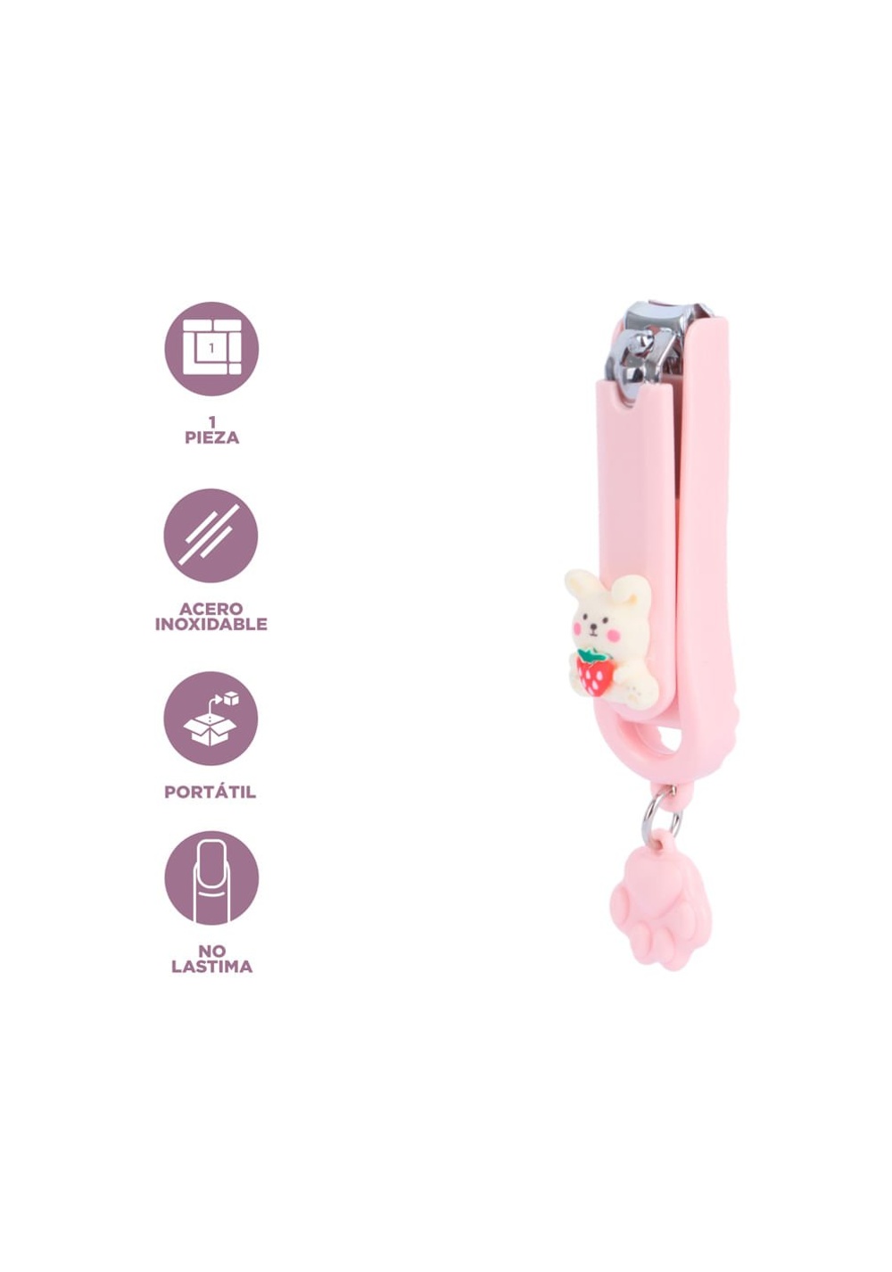 Cortauñas en Forma de Conejo Miniso Unisex - Vista 3