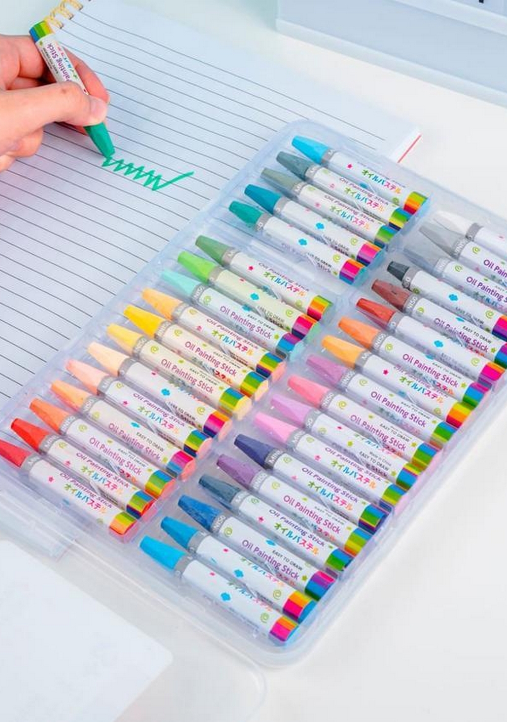 Crayones Hexagonales Op 36 Colores Miniso Unisex - Vista 6