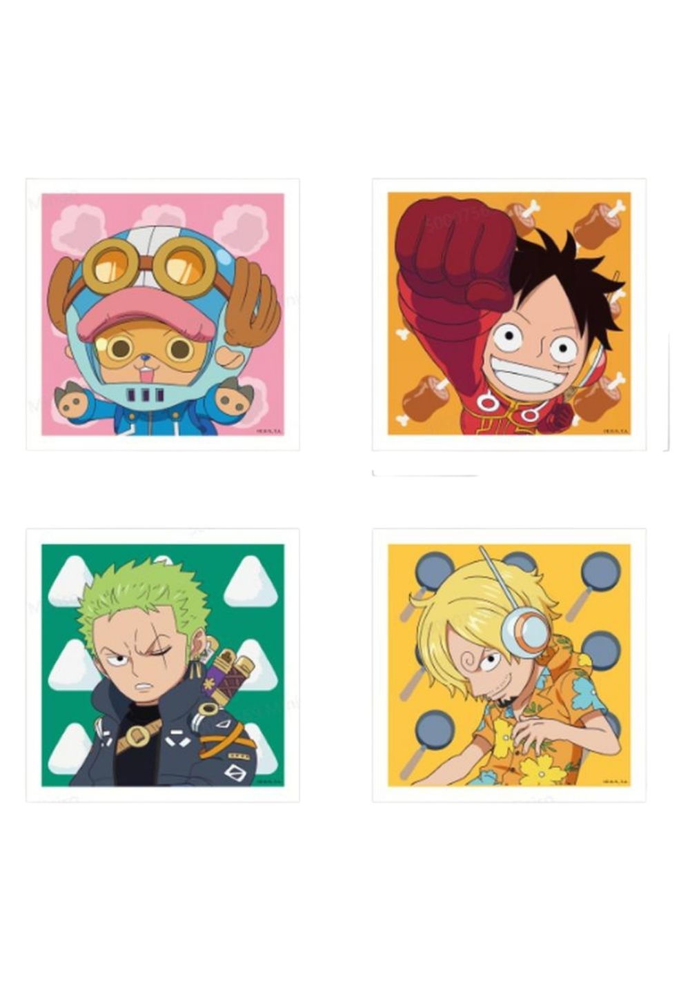 Cuadro para Pintar Colección One Piece (4 Modelos) Miniso