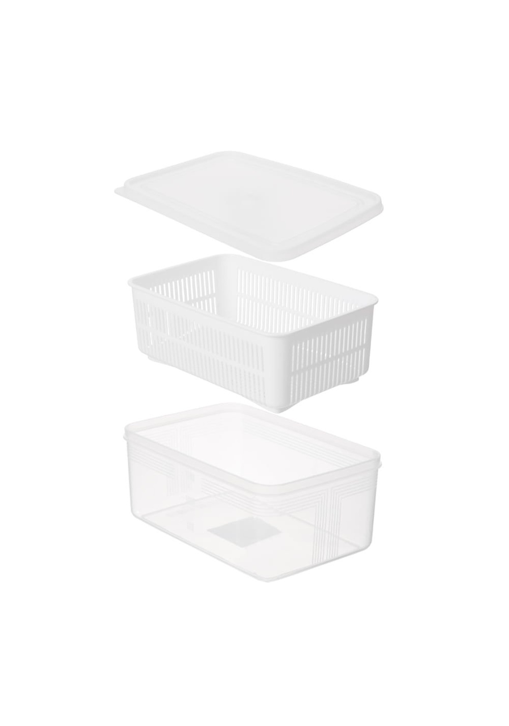 Envase para Alimentos 1700 Ml con Cesta de White Miniso