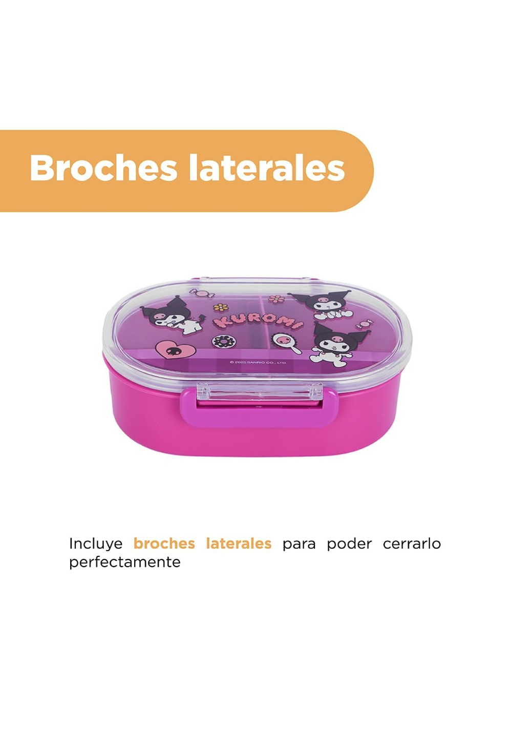 Envase para Alimentos 650 Ml Kuromi Miniso Unisex - Vista 5