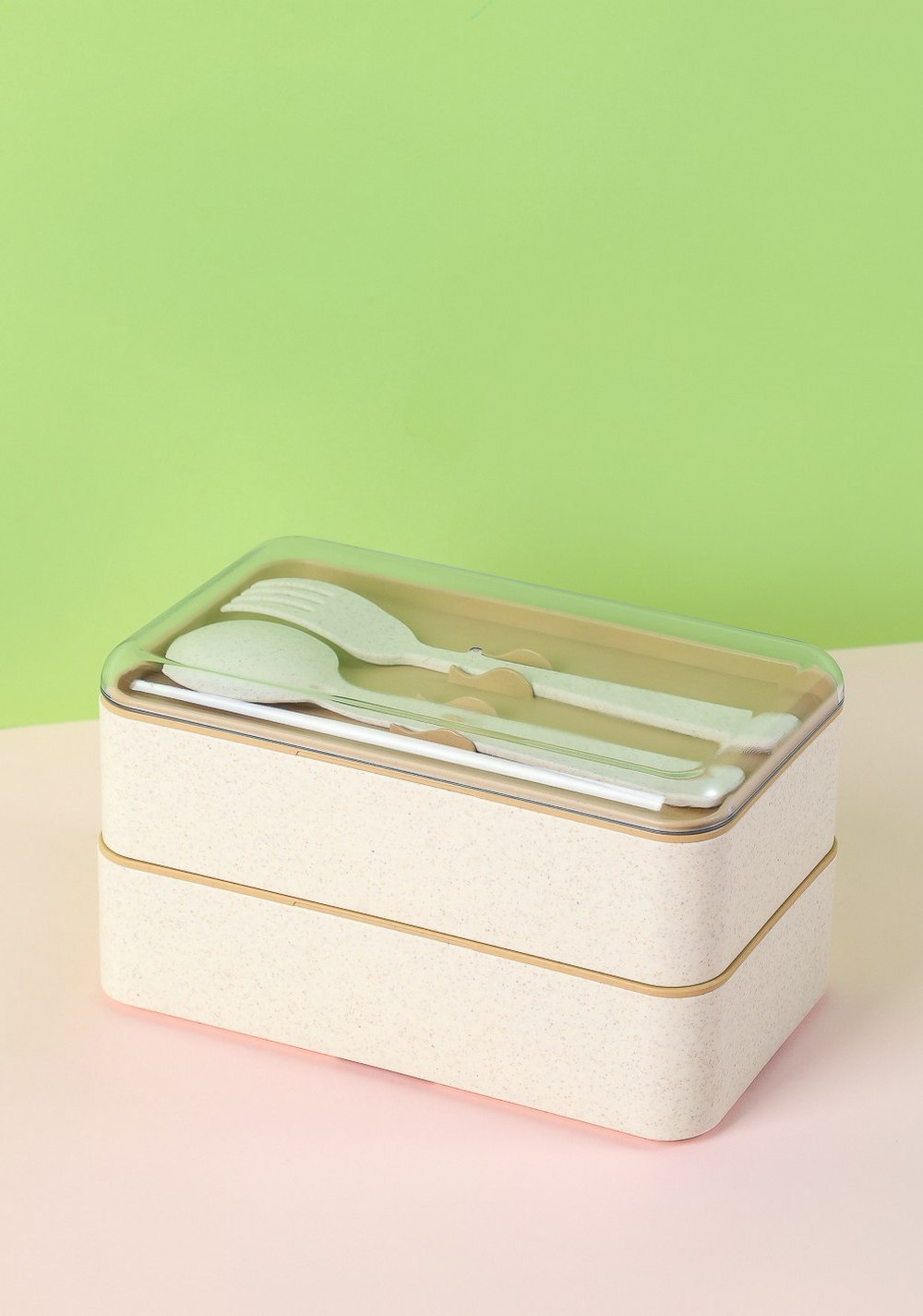 Envase para Alimentos Doble Miniso Unisex - Vista 3