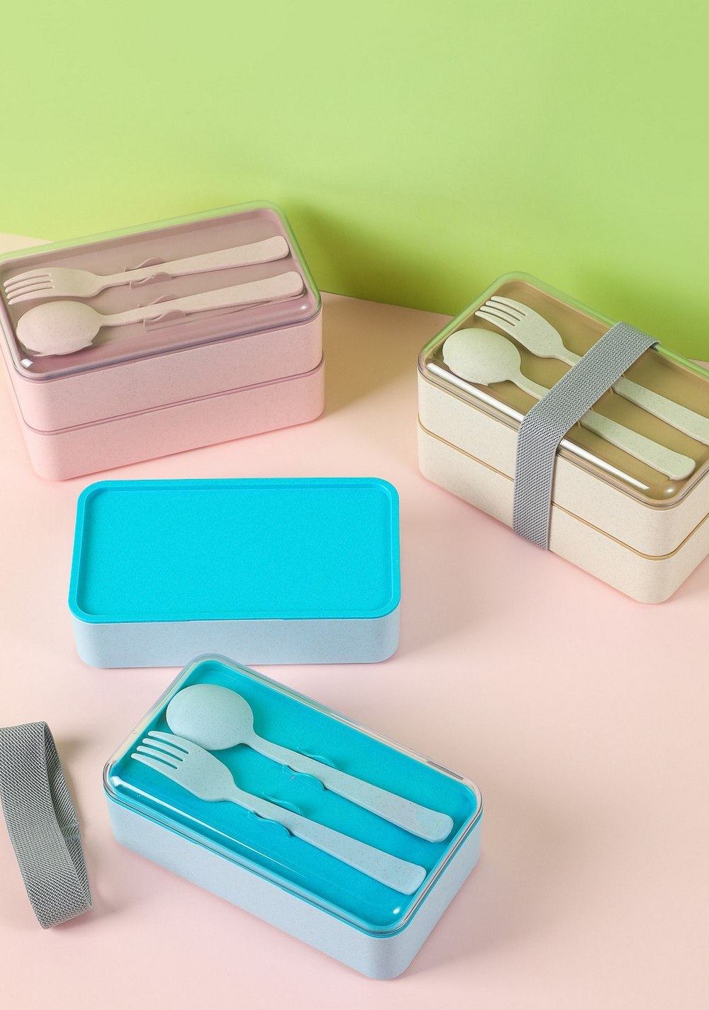 Envase para Alimentos Doble Miniso Unisex - Vista 5