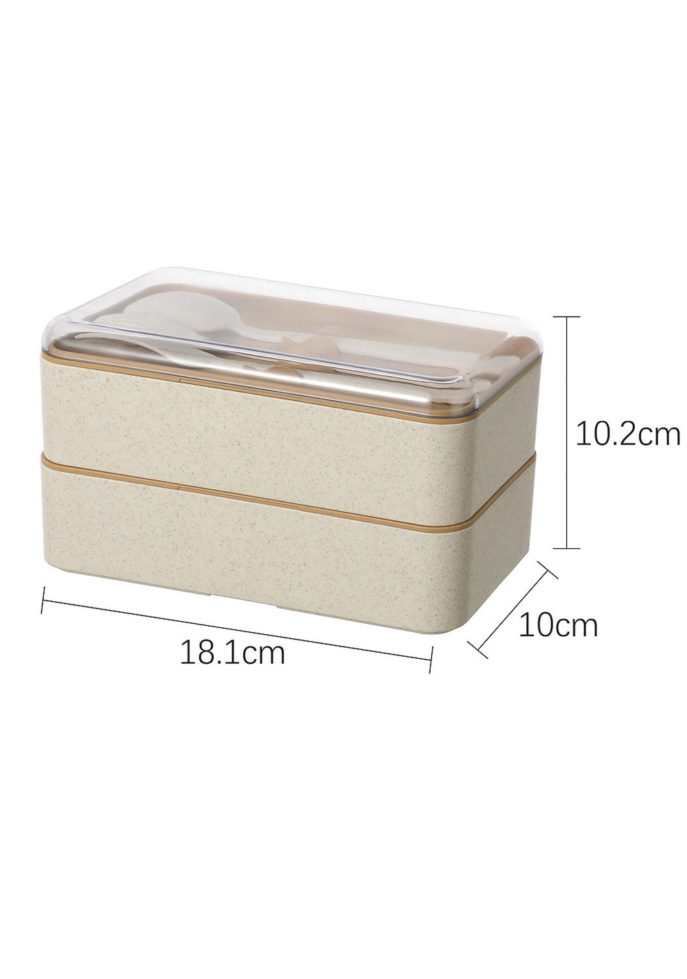 Envase para Alimentos Doble Miniso Unisex - Vista 8