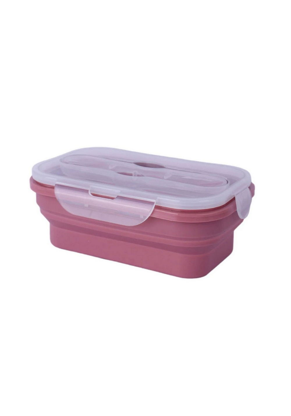 Envase de Alimentos Plegable con Cubierto Miniso