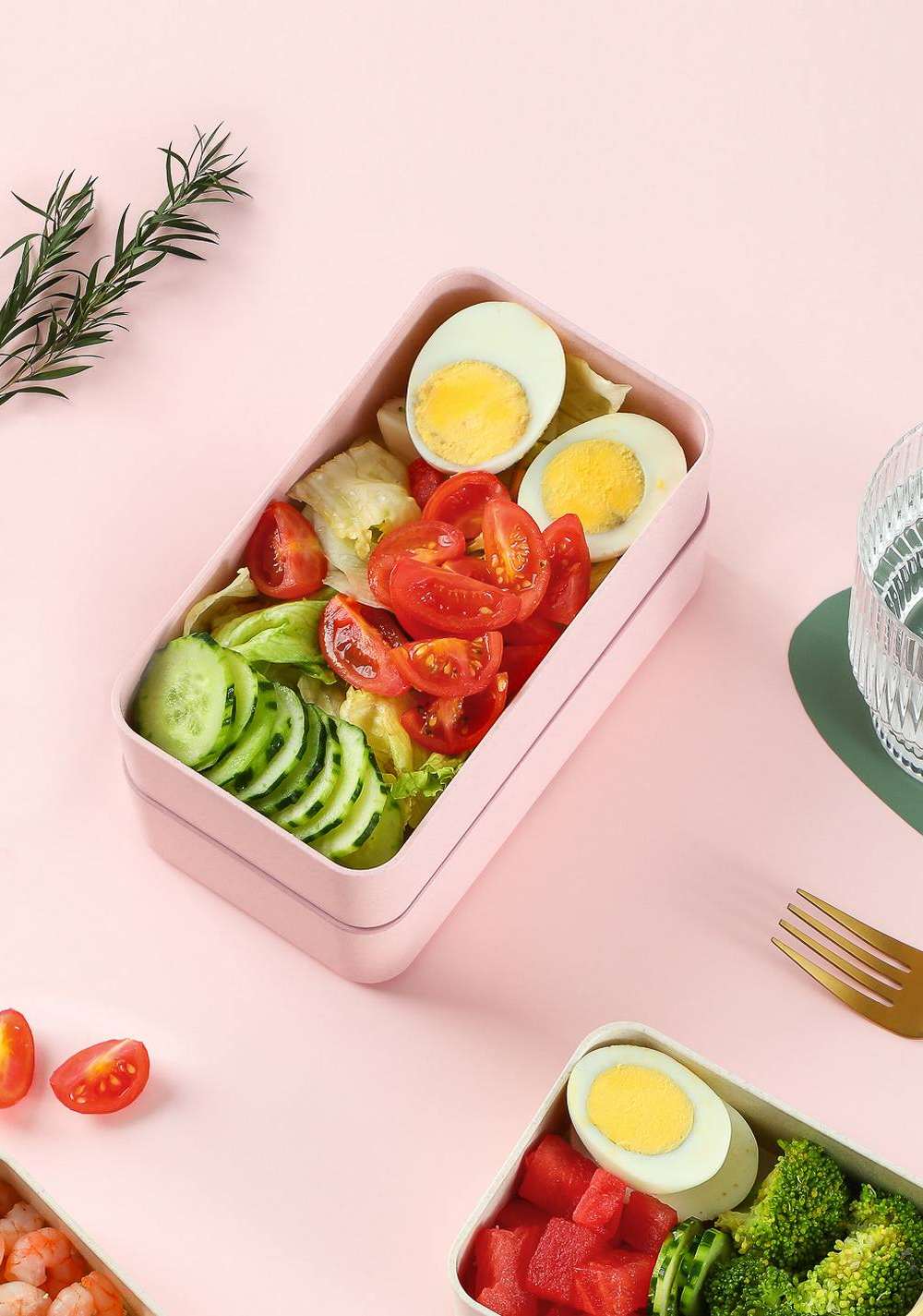 Envase de Alimentos con Set de Cubiertos Miniso Unisex - Vista 3