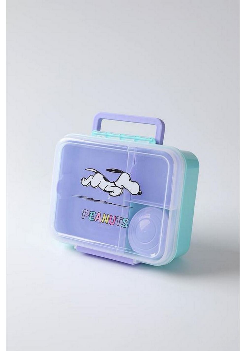 Envase de Ensalada Colorful Vintage Snoopy Miniso