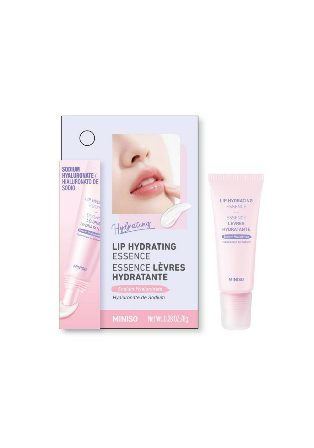 Esencia Hidratante para Labios Hialuronato de Sodio Miniso