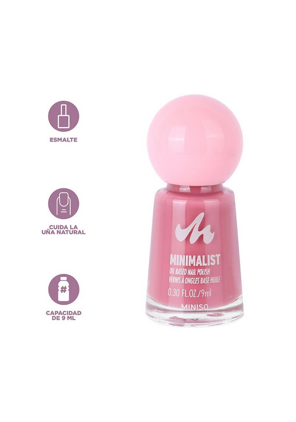 Esmalte de Uñas a Base de Aceite Minimalist Miniso Unisex - Vista 3