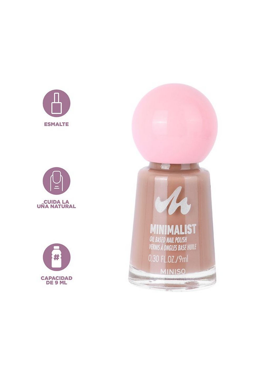 Esmalte de Uñas a Base de Aceite Minimalist Miniso Unisex - Vista 4