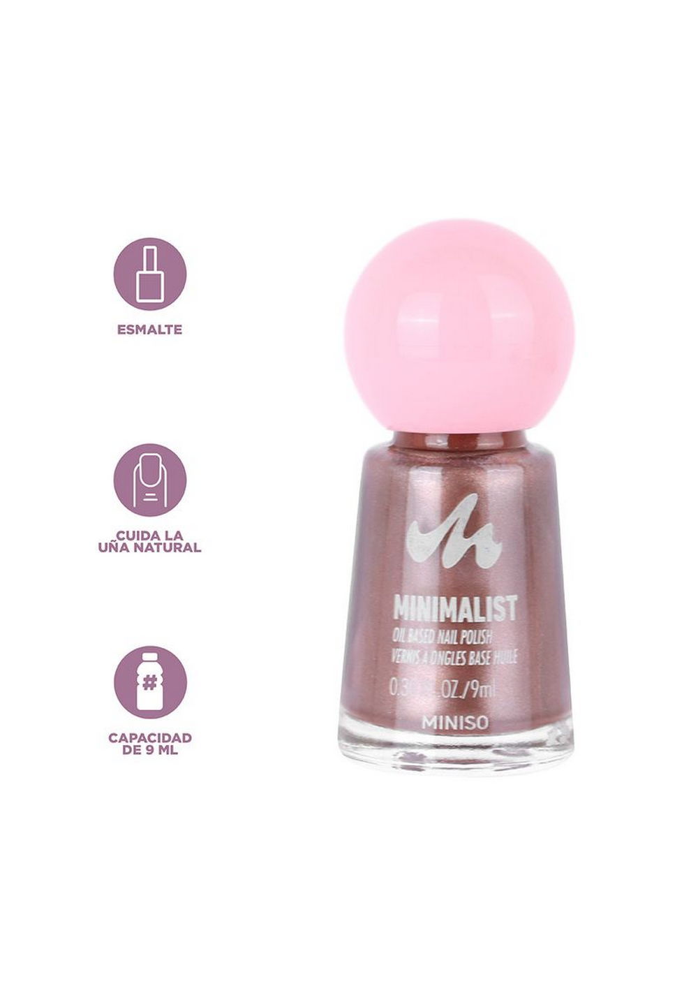 Esmalte de Uñas a Base de Aceite Minimalist Miniso Unisex - Vista 4