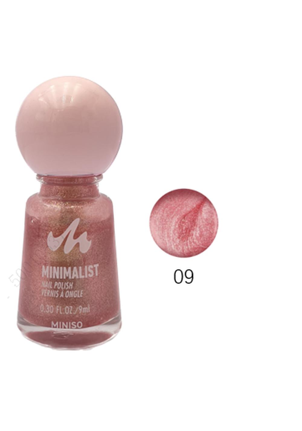Esmalte para Uñas Minimalist Tono 09 9 Ml Glitter Miniso