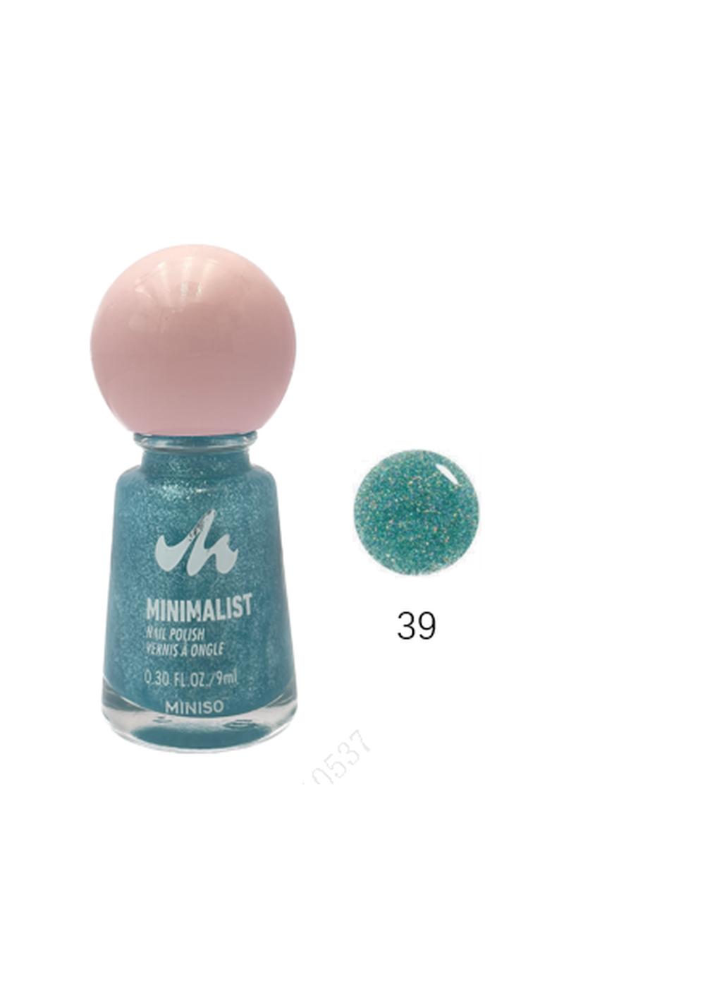 Esmalte para Uñas Minimalist Tono 39 9 Ml Glitter Miniso