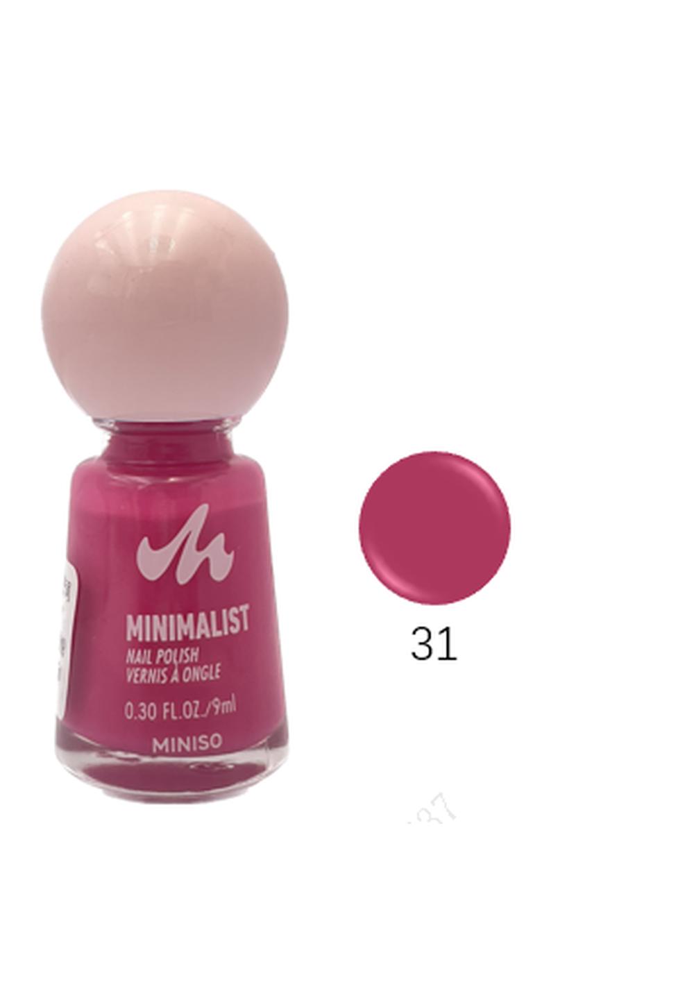 Esmalte de Uñas Minimalista a Base de Aceite(31) Miniso
