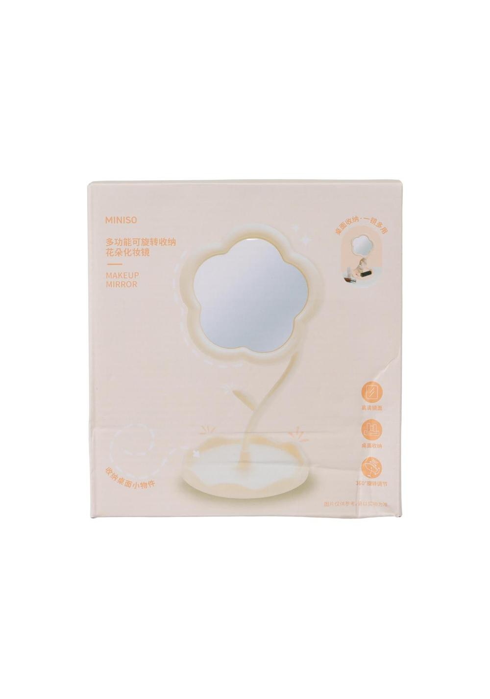 Espejo de Ángulo Ajustable con Diseño de Flores Miniso para Mujer - Vista 3